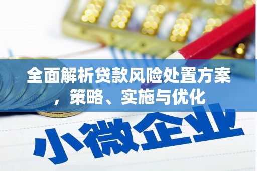 察右中旗全面解析贷款风险处置方案，策略、实施与优化